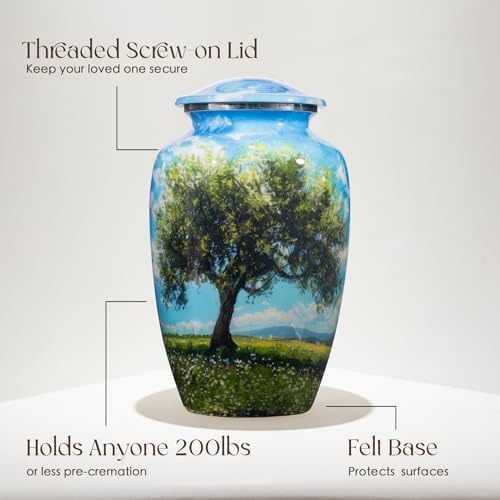 Forevermore Keepsakes Cremation Urn - Elegant Human Ashes Memorial