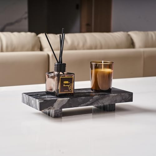 Natural Marble Pedestal Stand for Home Decor