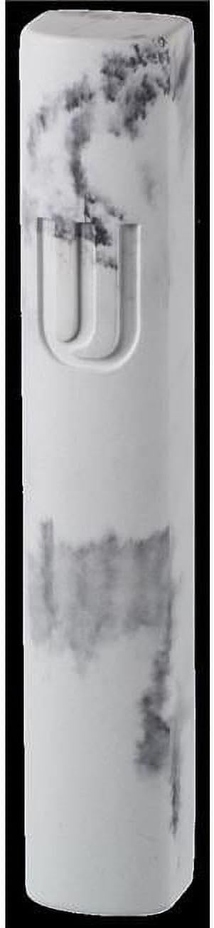 White Marble 12 cm Mezuzah for Home Decor