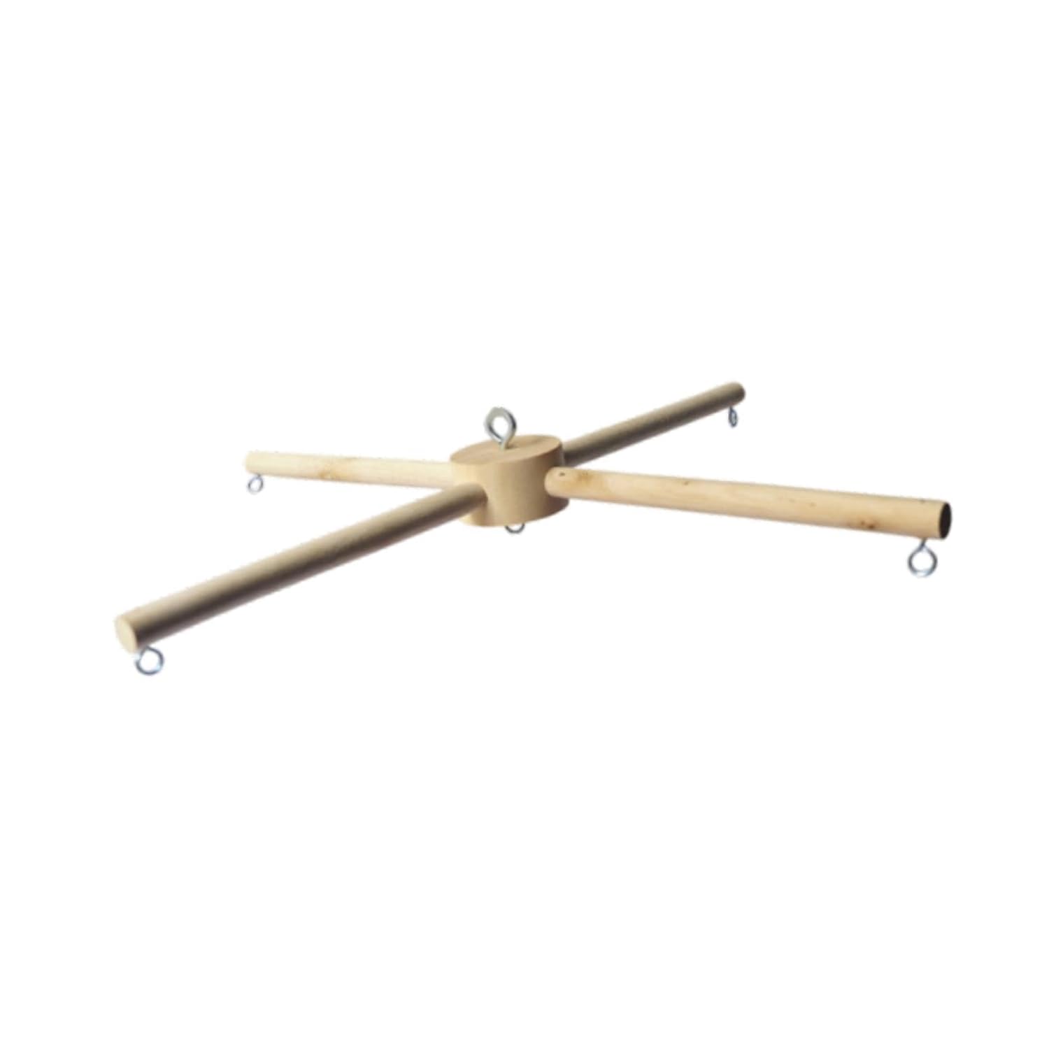 Wooden Mobile Frame Kit for Newborn Crib Hanger DIY