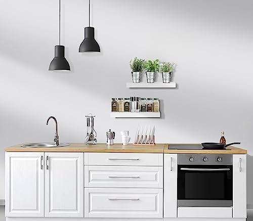 Sorbus Floating Shelves Wall Mount White 2 Pack