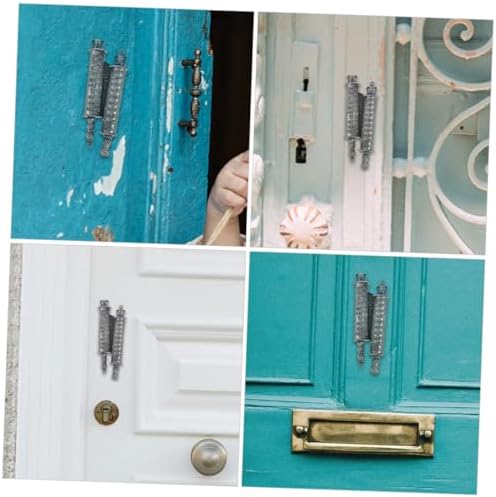 STOBAZA 1set Metal Mezuzah Scroll Decor with Protective Case