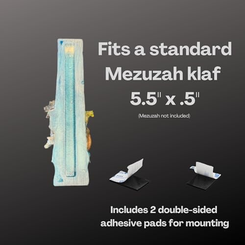 Wizard Themed Handmade Mezuzah Case for Kids