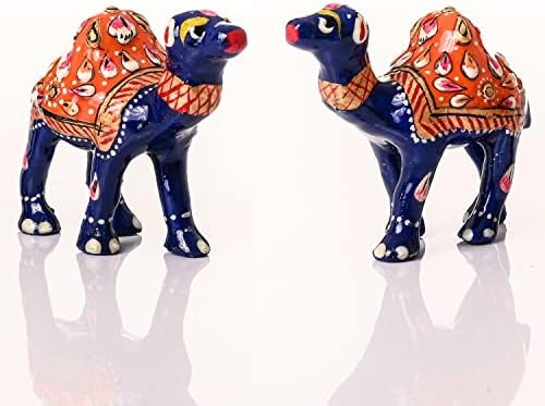 Blue Camel Minakari Sculpture Set of 2