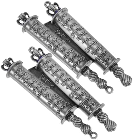 Sturdy Metal Mezuzah with Engraved Blessing Home Decor
