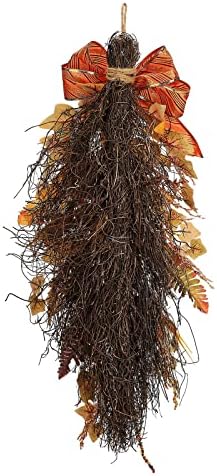 2 Pcs Artificial Maple Swag Wreaths Fall Decor