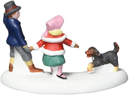 Department 56 Dickens Village Puppy Playing Figurine