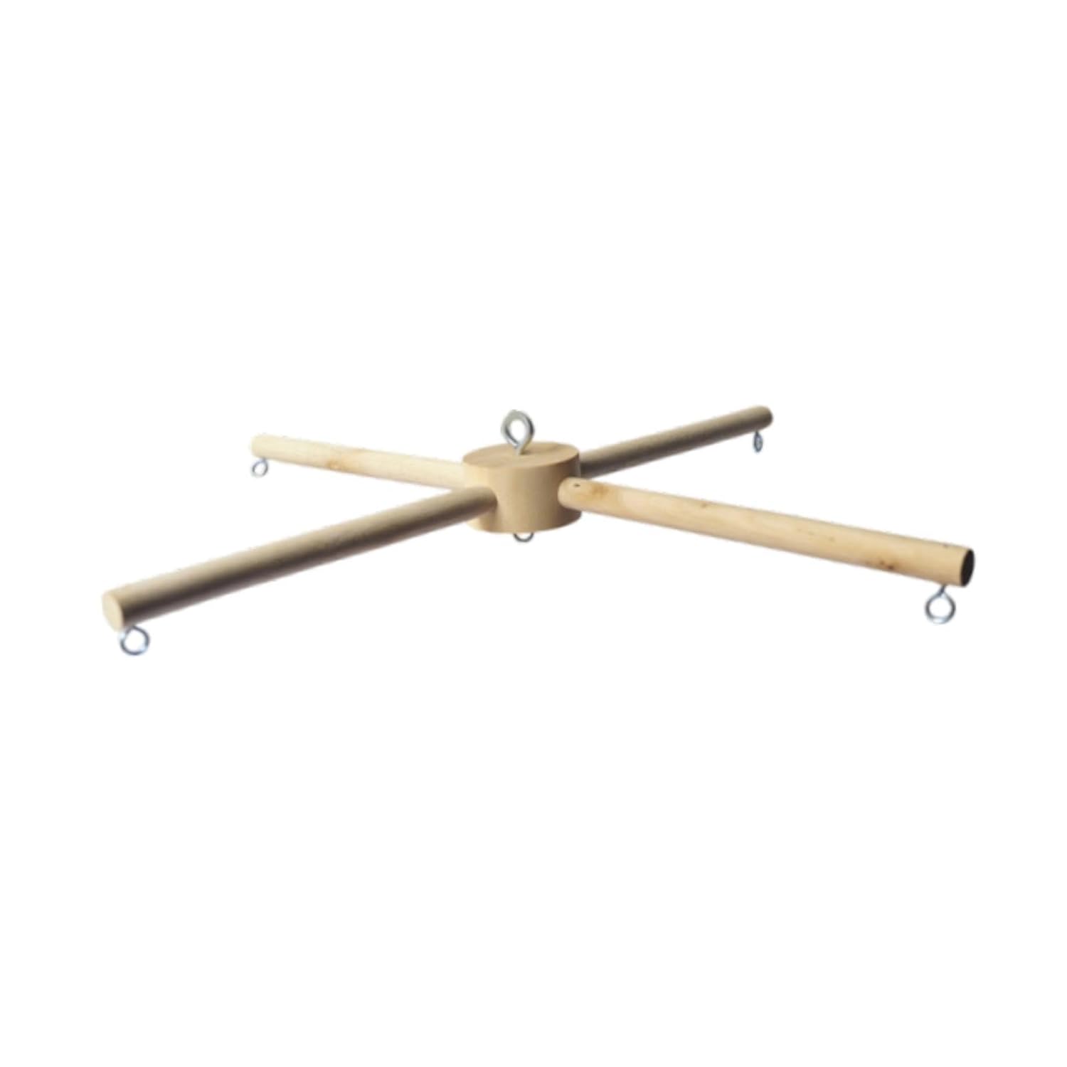 Wooden Mobile Frame Kit for Newborn Crib Hanger DIY