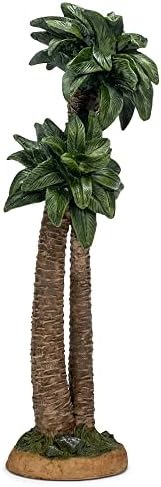 Three Kings Gifts Original Christmas Palm Tree Polystone Figurine - 10 Inch Scale