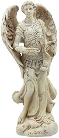 Ebros Ivory Painted Angelic Council Statue 5 Inch Figurine