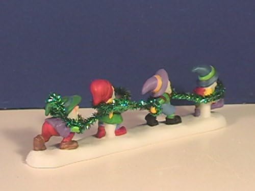 Department 56 North Pole Village Tangled in Tinsel Figurine