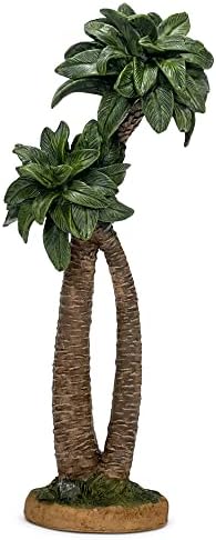 Three Kings Gifts Original Christmas Palm Tree Polystone Figurine - 10 Inch Scale