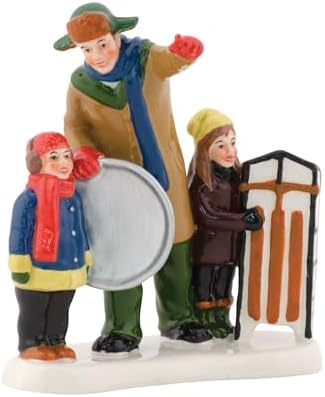 Department 56 Snow Village Christmas Vacation Bingo Figurine 323-Inch
