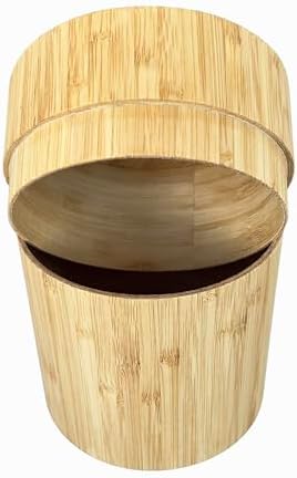 All-Natural Bamboo Urn for Human or Pet Cremated Remains