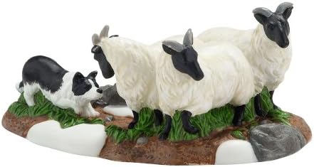 Department 56 Dickens Village Champion Herding Dog Figurine Accessory 1875 Inch