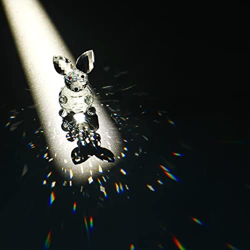 HD Crystal Butterfly and Bunny Figurine Decor