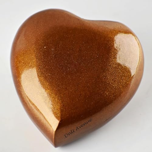 Mini Heart Wooden Urn for Pets and Human Ashes Keepsake