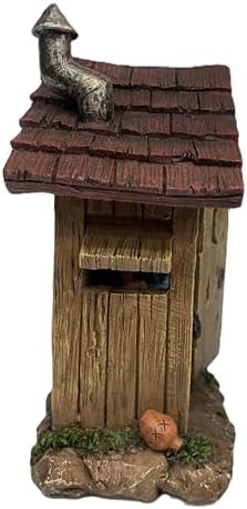 Pine Ridge Bear Outhouse Table Decor