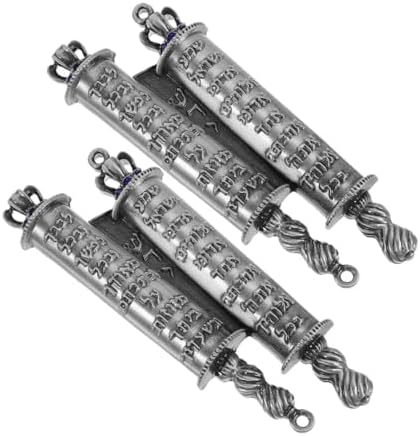 MAGICLULU 1set Metal Mezuzah Scroll Door Decoration