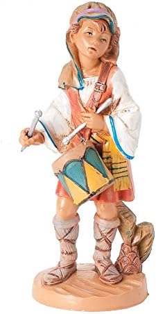 Fontanini by Roman Inc Jareth The Drummer Boy 5 inch Nativity Figure