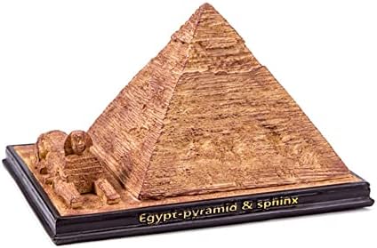 Egyptian Pyramid Statue Model Sphinx Figurine