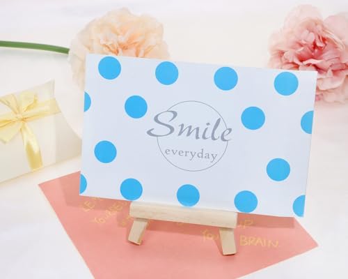 Shapenty Wooden Easel Stand for Tabletop Display 10PCS 49 Inch