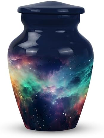 Galaxy Urns for Ashes - 3 Inch Metal Keepsake Urn