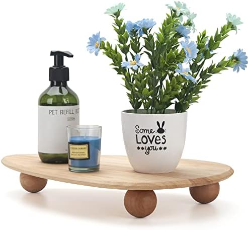 Wooden Display Riser for Candles Plants Vases