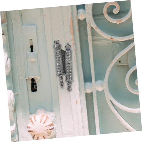 MAGICLULU 1set Metal Mezuzah Scroll Door Decoration