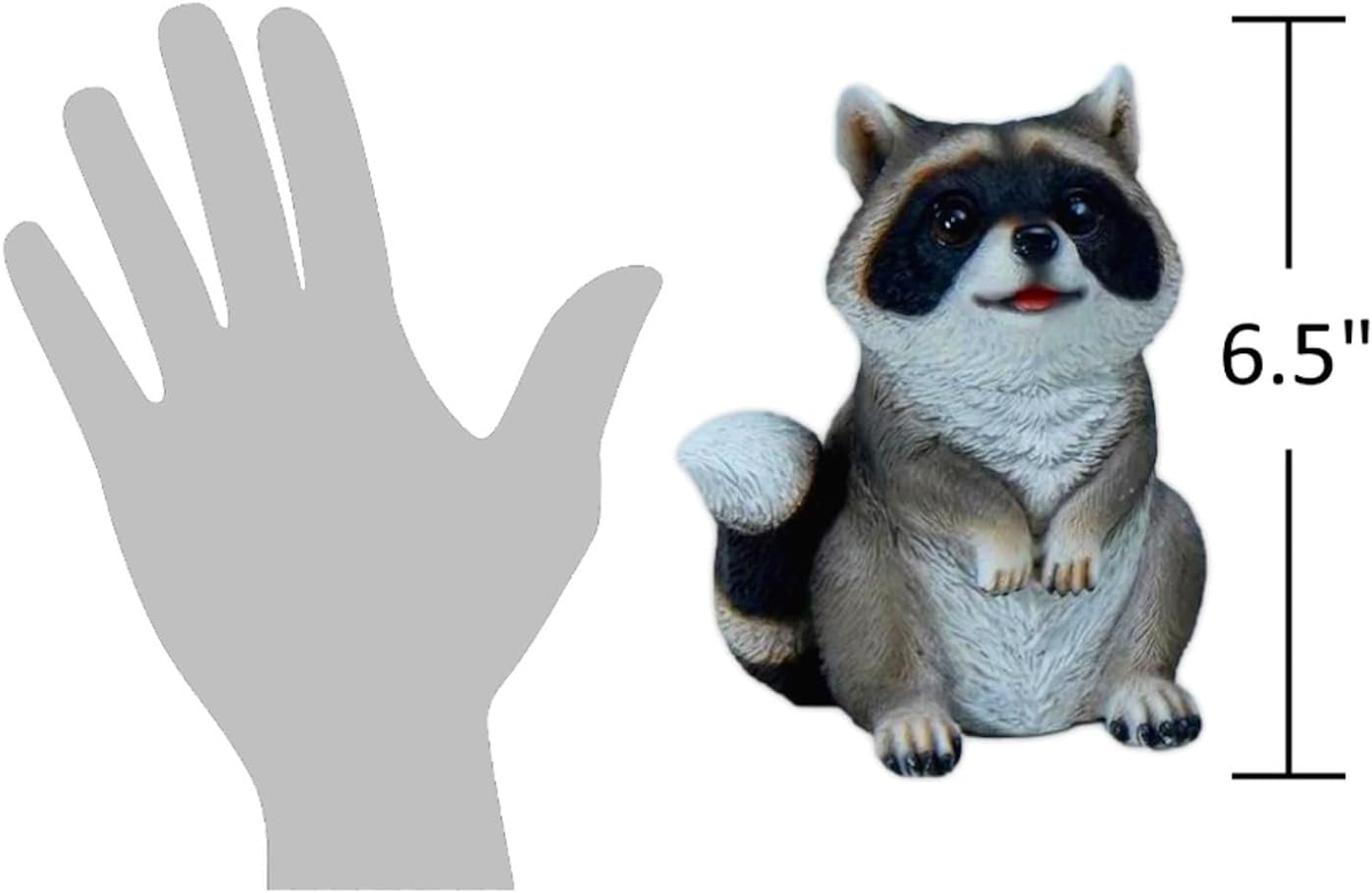Distinctive Designs 625 Inch Begging Raccoon Figurine