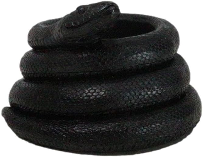 Ebros Gift Coiled Snake Tea Light Votive Candle Holder 2