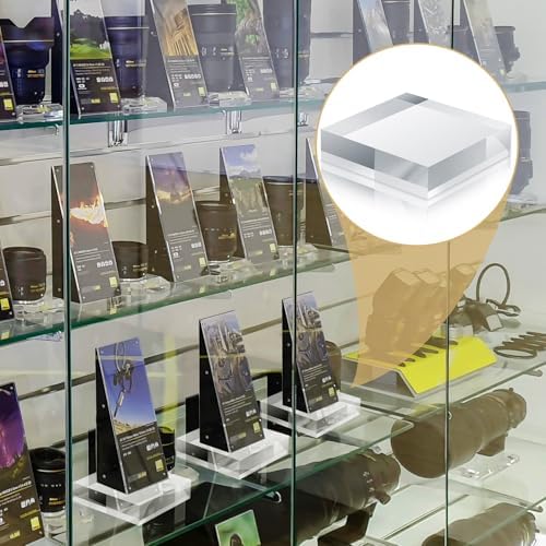 Kigeli 4 Piece Clear Acrylic Riser for Display