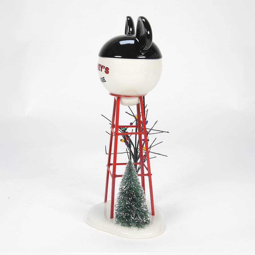 Department 56 Disney Village Mickey Water Tower Figurine 11875 Inch