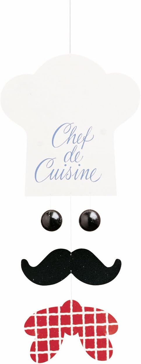Chef De Cuisine Hanging Mobile - 11 Inches