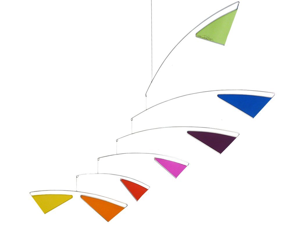 Tranquil Spectrum Multicolor Mobile - 22x34 Inches
