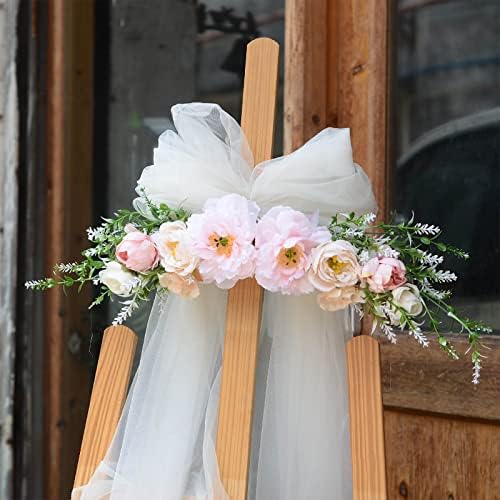 Artificial Peony Flower Swag 157 Inch Wedding Decor