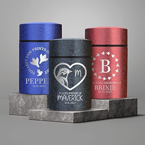 Personalized Mini Bird Keepsake Urn for Pet Ashes