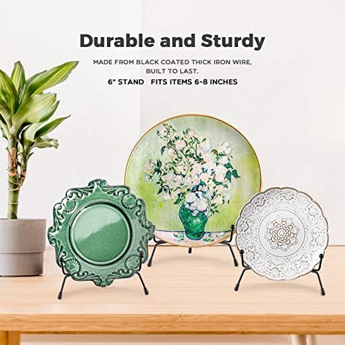 Mocoosy 4 Pack Anti-Slip Plate Stands for Display