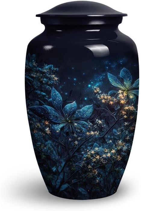 YATSKIA Large Blooming Fairy Flowers Urn for Ashes