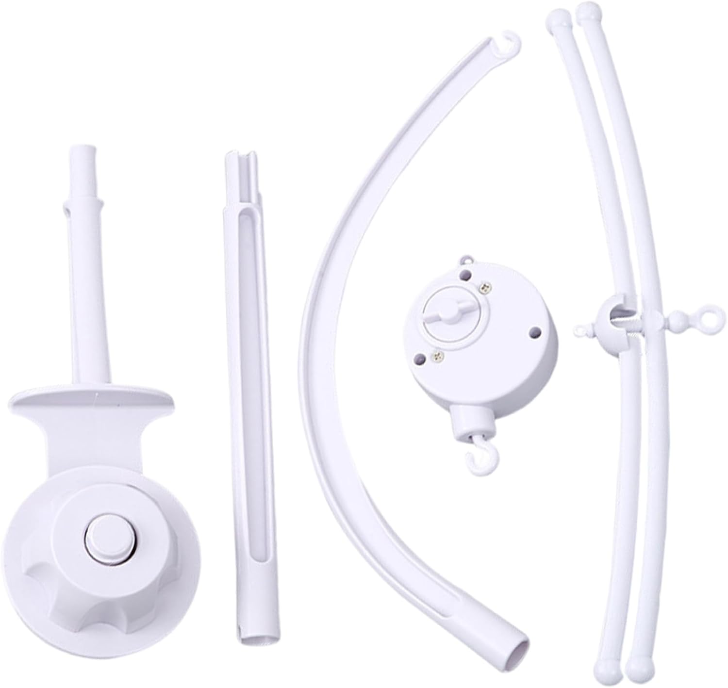 Mobile Holder for Crib with 360 Rotating Music Box
