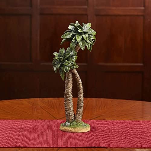 Three Kings Gifts Original Christmas Palm Tree Polystone Figurine - 10 Inch Scale
