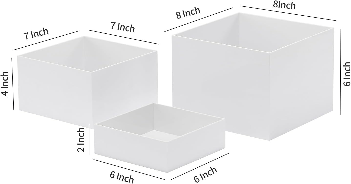 Acrylic Cube Buffet Riser for Events and Displays