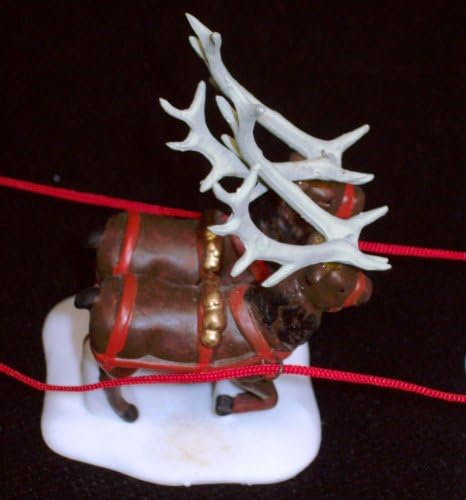 Department 56 North Pole Sleigh with 8 Reindeer