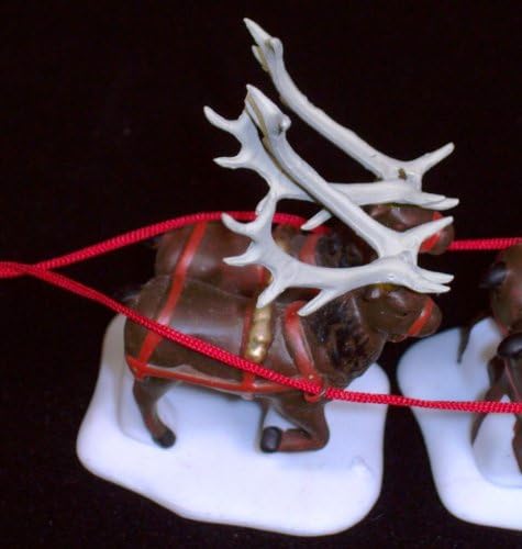 Department 56 North Pole Sleigh with 8 Reindeer