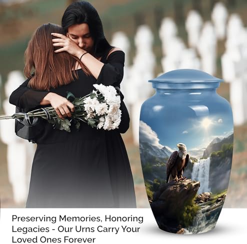 Eagle Cremation Urns for Adult Ashes - Decorative and Durable