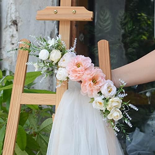 Artificial Peony Flower Swag 157 Inch Wedding Decor