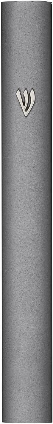 AS Mezuzah Case in Silver Shin Design