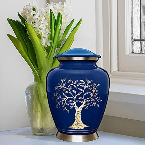 Trupoint Memorials Cremation Urn Blue Tree of Life