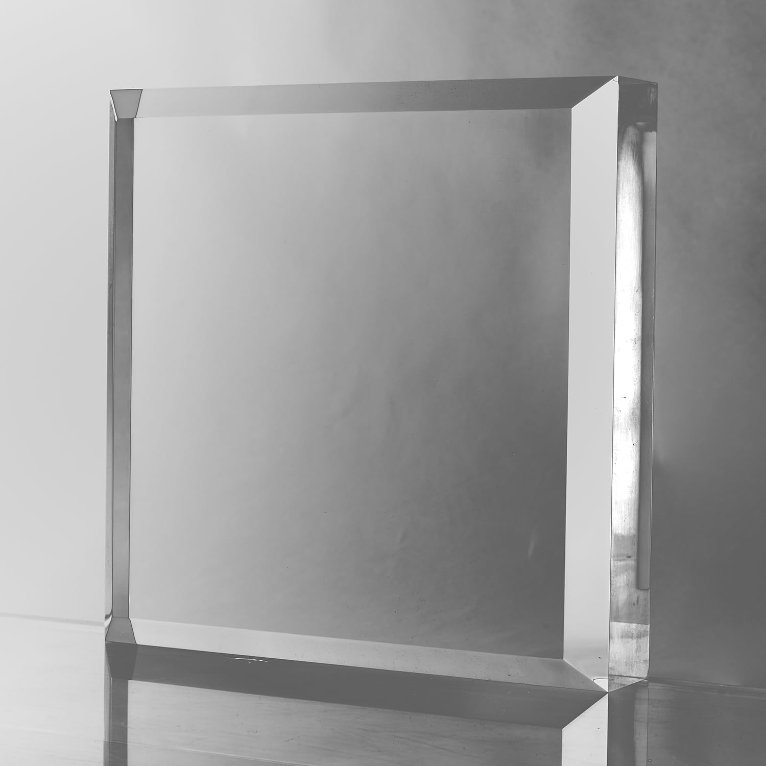 CiaoHER 2in Thick Beveled Acrylic Display Pedestal Stand