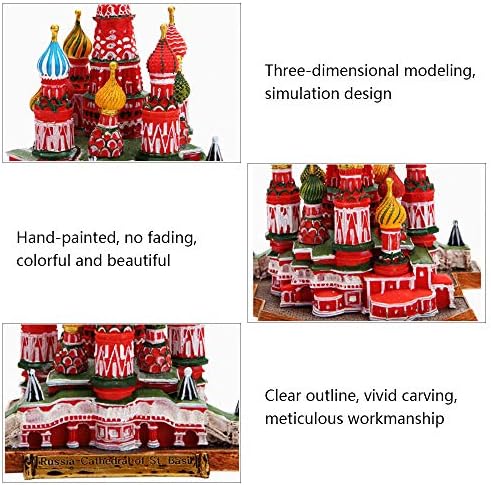 Saint Basils Cathedral Resin Statue Home Decor Collectible